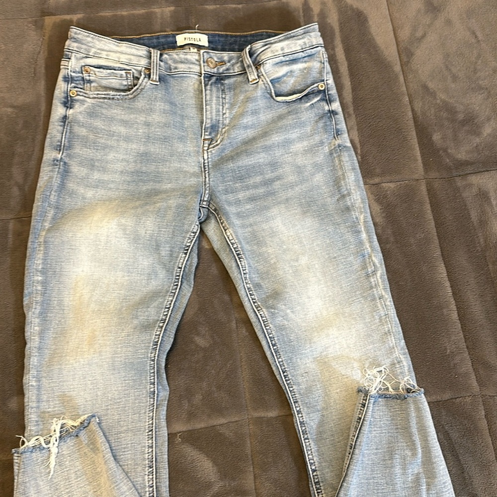 Pistols light blue skinny size 29